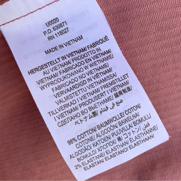 Boden Shacket Jacket Womens 6 Corduroy Pink Long Sleeve Button Wide Wale Shirt - Picture 14 of 16